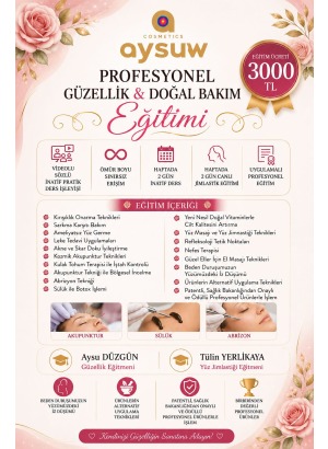 Aysuw Yüz Güzelliğine Bütüncül Yaklaşım Eğitimi