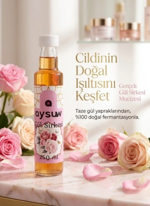 Aysuw Gül Sirkesi 250 ml 
