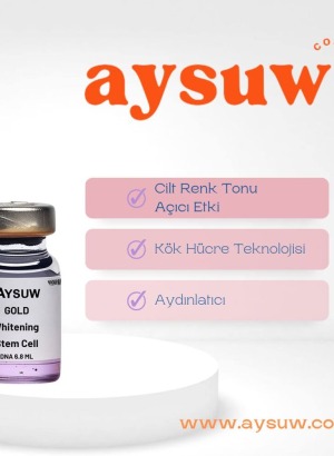 Aysuw Altın Parçacıklı Whitening Stem Cell